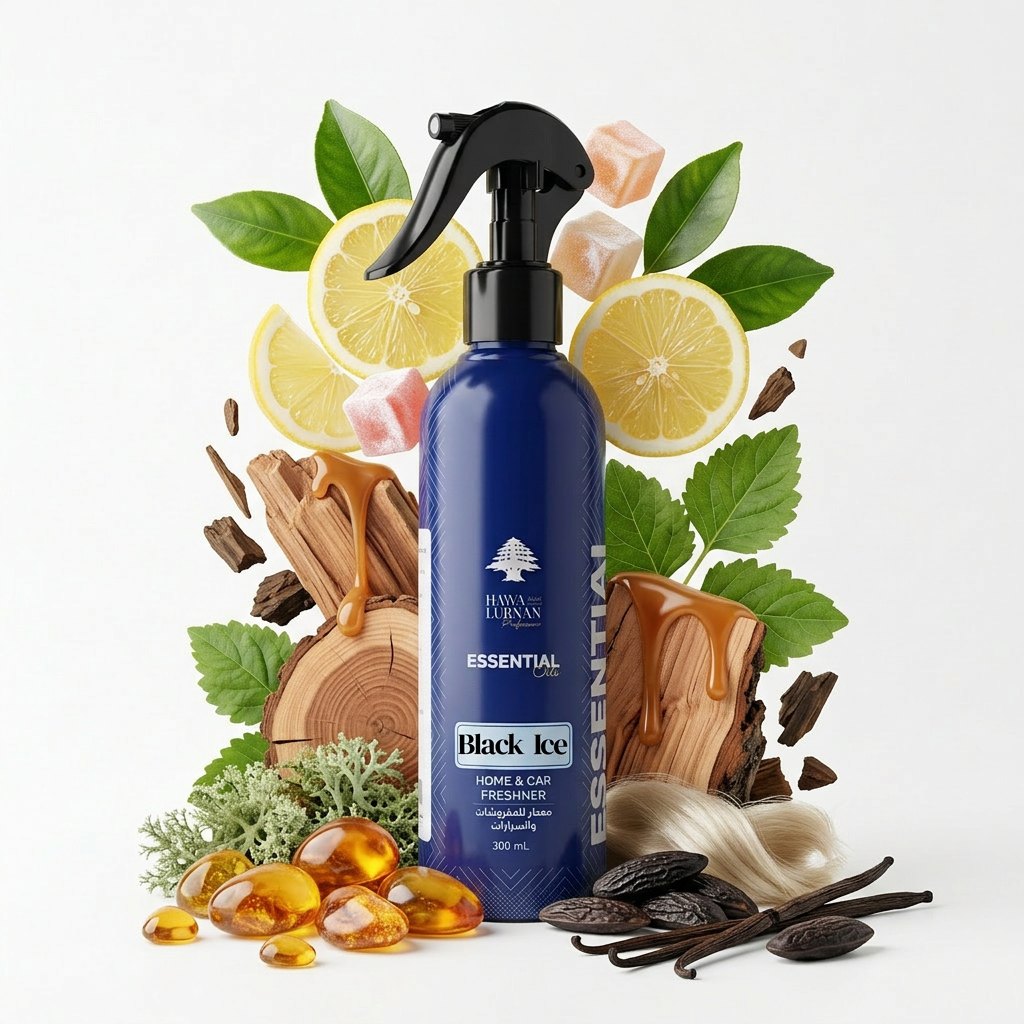 معطر مفروشات بلاك ايس