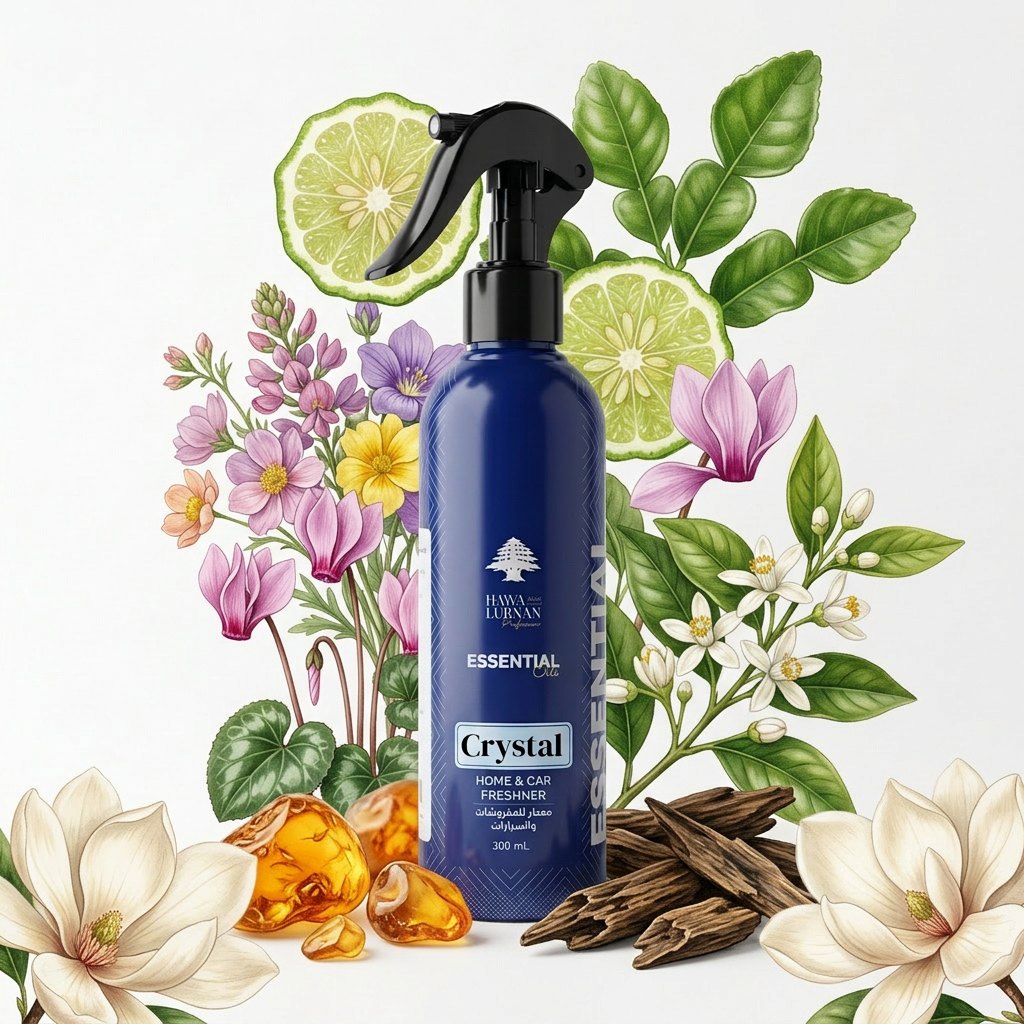 معطر مفروشات كرستال